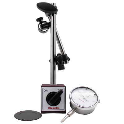 Indikatorstativ och mätur 0-10 mm med ögla på baksida (art. 10380800+10331545)